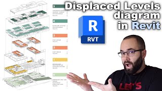 Exploded Levels Diagram in Revit Tutorial [upl. by Lamraj438]