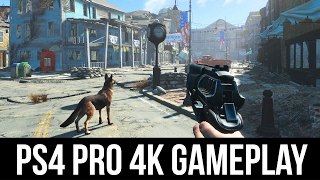 Fallout 4 PS4 Pro 4K Gameplay [upl. by Crelin597]