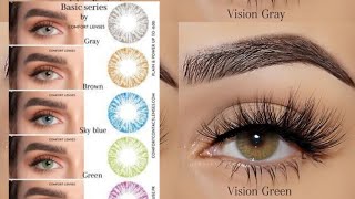 How to Apply Color Contacts and Make Them Look Realistic [upl. by Suzi]