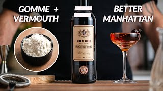 Ultimate Texture Cocktail Hack  How To Make Better Manhattan and Negroni [upl. by Enyamart]