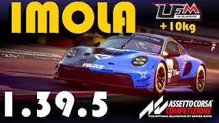 IMOLA IN THE PORSCHE  1395  Assetto Corsa Competizione Hotlap  992 GT3R  LFM BoP [upl. by Sanferd309]