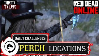 RDR2 Perch Locations Red Dead Online [upl. by Idissak959]