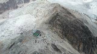 HUAYNA POTOSI  HIGH CAMP DJI [upl. by Agamemnon]