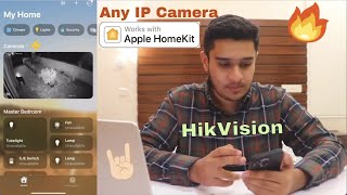 Hikvision  Apple HomeKit Secure Video  Any IP Camera with RTSP Stream  Apple Home App [upl. by Zetnwahs]