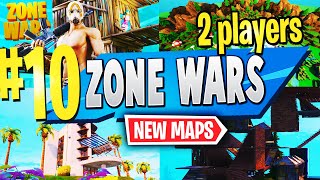 TOP 8 Best DUO Zone Wars Creative Maps  Fortnite 2v2 Zone Wars Map CODES 2021 [upl. by Ginsberg]