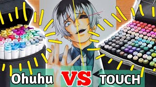 Ohuhu VS Touch Markers  Whats the difference amp Which is better [upl. by Ennyroc]