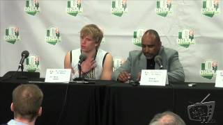 SVSM Head Coach Dru Joyce Nick Wells Jalen Hudson Press Conference [upl. by Kenwrick]