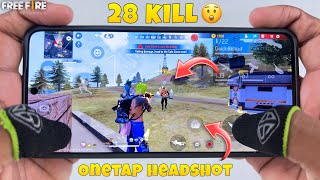 Poco x6 pro 5g free fire full map gameplay onetap headshot 2 finger handcam dimensity 8300 ultra cpu [upl. by Ytoc]