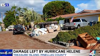 Treasure Island one of the hardest hit in Florida after Hurricane Helene [upl. by Eedeed]