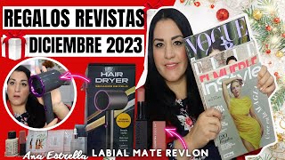 🎁REGALOS REVISTAS DICIEMBRE 2023🎁¡LABIAL MATE REVLONSECADOR [upl. by Caton449]