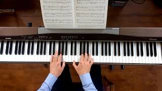 Gigue a lAngloise  Telemann ABRSM 20192020 Piano Grade 2 SLOW TEMPO [upl. by Cataldo]