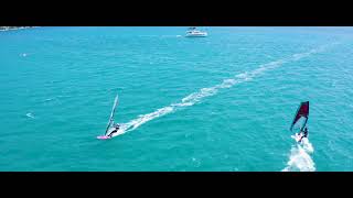 Vassiliki Windsurfing  Lefkada  Greece  2021  4k [upl. by Uba]