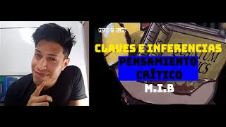 CLAVES E INFERENCIAS ELEMENTOS DEL RAZONAMIENTO CLÍNICO [upl. by Dreher745]