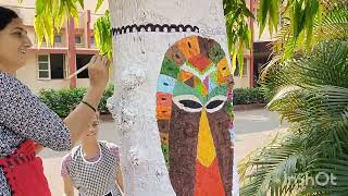 🌳🌿Tree Bark Painting🌳🌿 [upl. by Rad]