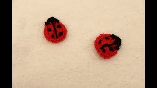 Martisor Buburuza crosetata Crochet Ladybug [upl. by Harlan]