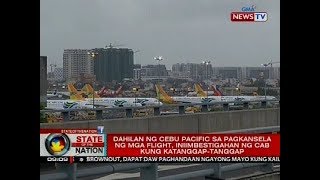 SONA Flight ng ilang pasahero ng Cebu Pacific tatlong beses nang nakansela [upl. by Erdnassac]