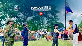 Noticiero de Ecuador Emisión Estelar 14022024 [upl. by Boehmer343]