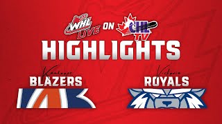 Kamloops Blazers at Victoria Royals 116  WHL Highlights 202425 [upl. by Fredra702]