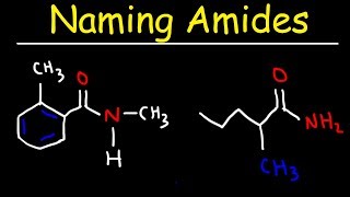 Naming Amides  IUPAC Nomenclature [upl. by Yahsat]