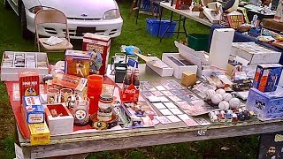 THE BEST FLEA MARKET IN PENNSYLVANIA Awesome Baseball Finds [upl. by Aurore]