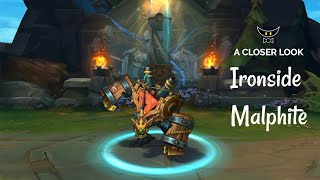 Ironside Malphite Regular Skin [upl. by Ellard331]