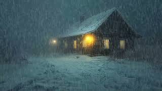 Wind Sounds amp Snowstorm for Sleeping  Howling Wind amp Blowing Snow  Winter Storm amp Icy Ambience [upl. by Niggem]