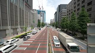 Nihonbashi Takashimaya  Travelers online time for just road watching 銀座 日本橋 ginza peace [upl. by Artapoelc570]