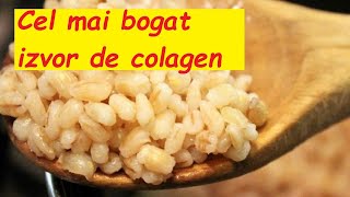 🍀Cel mai bogat izvor de colagen – Această cereală întinerește organismul feminin cu până la 10 ani🔔 [upl. by Brower490]