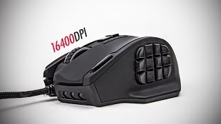 UtechSmart Venus MMO Gaming Mouse Review 16400 DPI  Unboxholics [upl. by Houser948]