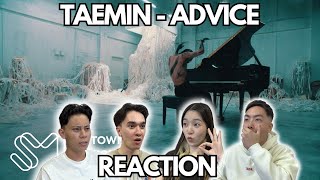 DAYUMMM  TAEMIN 태민 Advice MV REACTION [upl. by Shamma177]