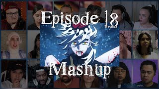 Demon Slayer Kimetsu no Yaiba Season 2 Episode 18 Reaction Mashup  鬼滅の刃 [upl. by Traweek552]