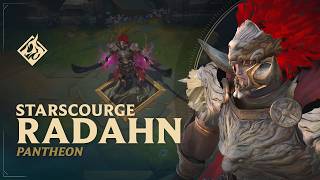 Starscourge Radahn Pantheon ​​​ Elden Ring ⚔️  RuneForge—LoL Custom Skins [upl. by Kiah156]