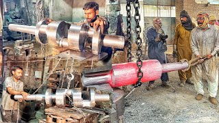 Amazing Manufacturing Process Of 3 Cylinder Ammonia Compressor Crankshaft [upl. by Lena]