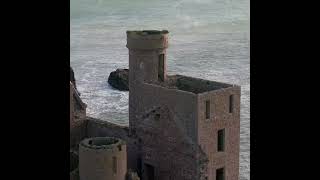 New Slains Castle located in Aberdeenshire said to be the inspiration for Draculas castle 💛🏴󠁧󠁢󠁳󠁣󠁴󠁿💙 [upl. by Ametaf]