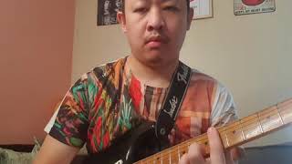 Dalaga  Arvey Guitar cover my snippet [upl. by Alihs]