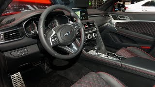 EXTRAORDINARY 2019 GENESIS G70 INTERIOR [upl. by Taimi]