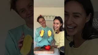 Ik ging met Amijé vistacos maken Fluitje van een cent vistacos collab kookvideo foodtiktok [upl. by Eilata75]