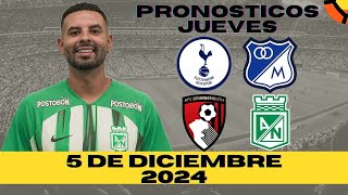 ✅PRONOSTICOS DEPORTIVOS HOY 5 de DICIEMBRE l PREDICCIONES LIGA COLOMBIANA ⚽️🏆 [upl. by Gwendolyn]