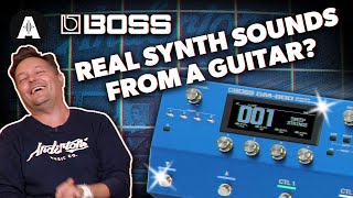 New Boss GM800  The Ultimate Guitar Synth Pedal [upl. by Adnahsed671]