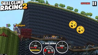 Overspill Fun Rig 300000m😱😵Hill Climb Racing 2 [upl. by Lief598]