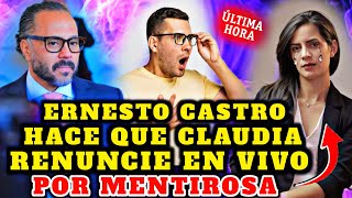 Bombazo¡ Ernesto Castro Barre Asambleâ Con La Carâ De Claudia Ortiz Casi Renuncia En vivo Ahuevon [upl. by Palocz]