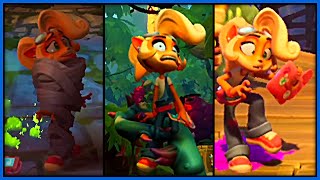 CRASH BANDICOOT 4 Its About Time  All Bosses Coco  Cutscenes 2K 60FPS PS4 Pro [upl. by Greta]