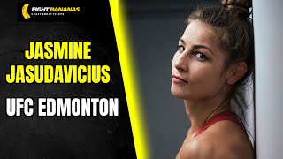 Jasmine Jasudavicius on fighting Ariane Lipski in Canada on Nov 2 [upl. by Sidonia]