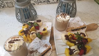 Brochettes de fruits aux chocolats [upl. by Aiouqahs586]