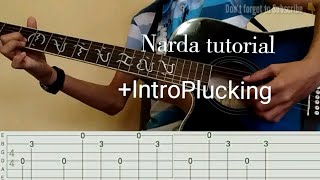 Narda intro guitar tutorial with TABS and CHORDS [upl. by Ful]