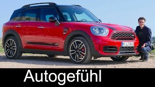 Mini Countryman John Cooper Works FULL REVIEW 231 hp JCW sports version new neu 20182017 [upl. by Annie]