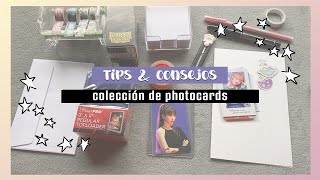 ✧ coleccionar photocards ✧ tips y consejos sobre los trades y cómo empezar [upl. by Leirvag]