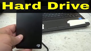 How To Connect External Hard Drive To Laptop Or ComputerTutorial [upl. by Antonino]