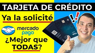 TARJETA DE CREDITO MERCADO PAGO 👍 Si conviene ✅ ¿Cómo funciona la tarjeta de credito Mercado Pago [upl. by Cogan]