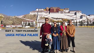 Day 1 Lhasa Potala Palace ཕོ་བྲང​​་པོ་ཏ་ལ་ HD quality [upl. by Juster694]